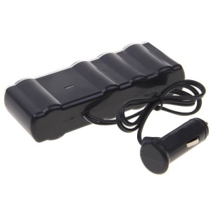 Prelungitor priza 4 cai auto si 2 USB WF4008 - Img 1