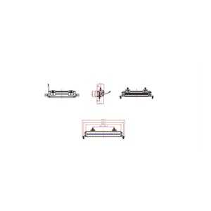 Proiector LED profesional cu pozitie alba / galbena 5700k ( 24 Led x 5W) Cod:KM2235-120W - Img 4
