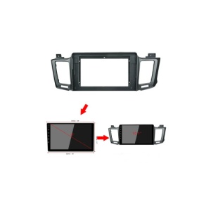 Rama Navigatie 10" cu cablaj compatibila Toyota Rav4 IV 2013-2018 Cod: NV3217 / GR1 - Img 2