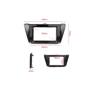 Rama Navigatie 10" cu cablaj si modul canbus compatibila VW Tiguan II 2016-> Cod: NV3245 / GR1 - Img 7