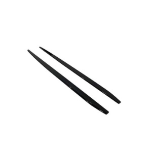 Set prelungiri ornament praguri laterale tuning, negru lucios , lungime 190cm Cod: PRG1009-190 ( nu se trimit prin curier ) - Img 2