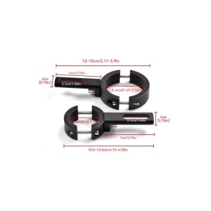 Suport pentru montaj proiectoare pe bullbar / rollbar diametru 20mm-38mm Cod: HH-PRN3 - Img 5