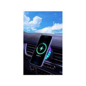 Suport telefon magnetic cu incarcare wireless Cod: FS-1328 - Img 9