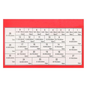 Trusa O-ring 363 piese Cod: BK81071 - Img 2