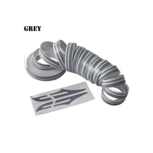 Abtibild decorativ 2 linii pentru caroserie 10mm x10metri - Img 3