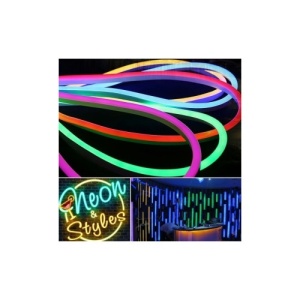 Banda LED Neon Flex 5 metri/10w pe metru 12V Cod: HH-E5612W-12V - Img 1
