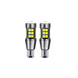 Bec T15 27SMD 3030 12V Canbus 800 lumen Lumina alba Cod: HH021 - Img 1