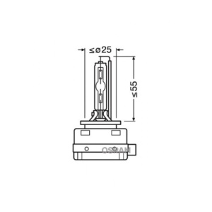 Bec Xenon D1S 4300k OSRAM Xenarc Cod: 6614001C - Img 3