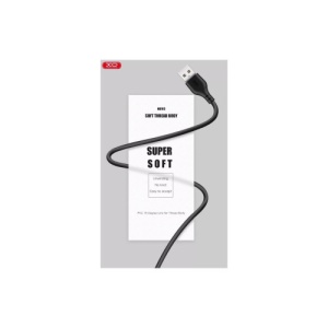 Cablu pentru incarcare 2.1A Lighting (compatibil Iphone) 2 metri Cod: XO-NB103A/862771 - Img 3