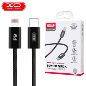 Cablu pentru incarcare 20W PD Quick Charge si transfer date Type-C la Lighting (compatibil Iphone) Cod: XO-NB-Q206A - Img 1
