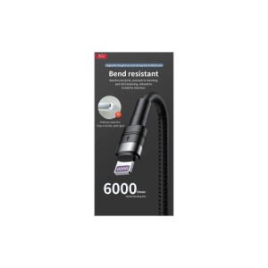 Cablu pentru incarcare 40W Quick Charge si transfer date 3 in 1: Micro USB, Type C si Lighting (compatibil Iphone) Cod: XO-Q191 - Img 3