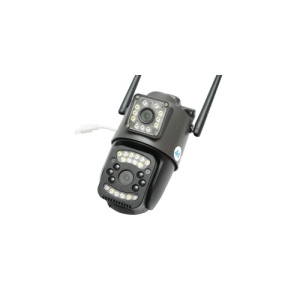 Camera de supraveghere lentila duala 8MP, P2P WIFI 4G 1080P, PTZ cu senzor de miscare, detectie umana si aplicatie V380 Pro Cod: DISMN57 - Img 3