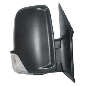 Capac dreapta pentru oglinda compatibil Mercedes Sprinter II si VW Crafter 06.2006 -> NEGRU M.S.55 - Img 2
