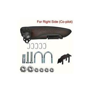 Cotiera auto universala reglabila cu brat captusit si sistem rabatabil cu montaj lateral pe partea Dreapta Cod: 1158R - Img 3