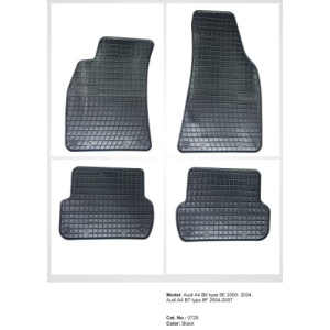 Covoare cauciuc AUDI A4 B6 typ8E 2000-2004 ( 0729, P30 ) - Img 1