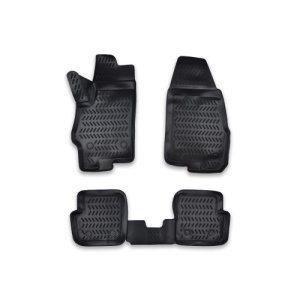 Covoare cauciuc tavita compatibile Fiat Punto 2005-2018 Cod: 3D AP-1203 / A80-X106v2 - Img 1