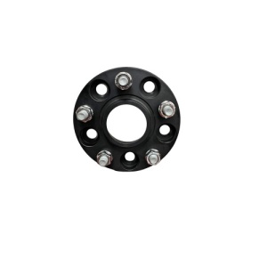 Distantier jante auto 5x114.3 20mm Negru prindere dubla cu piulite M12x1,5 / 66,1 Cod: DST3023 - Img 3