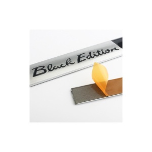 Emblema "Black Edition" culoare Crom Cod: JS-10 - Img 2