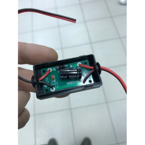 Filtru stabilizator pentru camera marsarier, senzori auto deparazitare 12V - Img 5