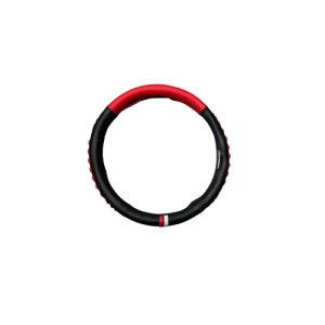 Husa volan imitatie piele si silicon rosu marime M Cod: WK-1404 - Img 1