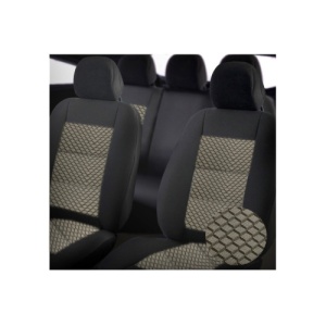 Huse scaune auto universale PREMIUM cu bancheta spate fractionata Cod:F3001-P32 - Img 1