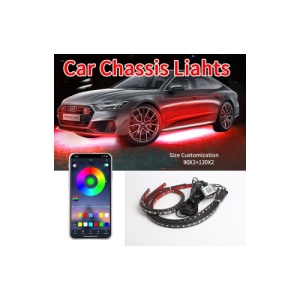 Kit banda LED RGB Digital cu aplicatie BTT sub masina 12V Cod: ZC06 - Img 4