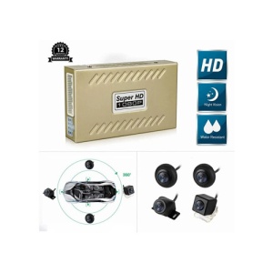 Kit sistem camere DVR 360, 3D cu 4 camere wide, vedere nocturnÄƒ, 1080P, fÄƒrÄƒ unghi mort Cod: 360DVR-T5 - Img 4