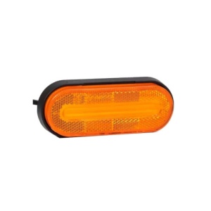 Lampa gabarit 124x51 LED galbena 12-36V Fristom Cod: FT-070Z - Img 1
