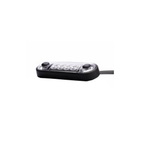 Lampa gabarit, 84x27, LED, slim, rosie, cu 2 garnituri bullbar, Fristom , Cod: FT-073C - Img 6