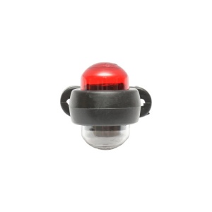 Lampa gabarit LED Rosu-Alb 12-24V Cod: BK69475 - Img 3