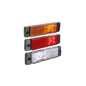 Lampa laterala LED 14x08 12V pozitie/semnalizare alb, rosu, galben Cod: LED1408 - Img 1