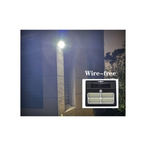 Lampa solara cu senzor lumina alba 2250 lumeni Cod: FS-1807 - Img 2