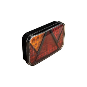 Lampa spate 200x130, LED, 6 functii, cu numar si ceata, Cod:FT-270 L TB PM Fristom - Img 4