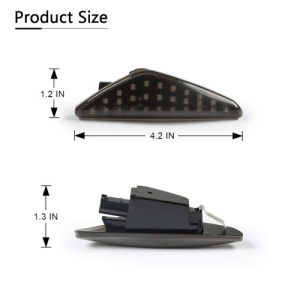 Lampi LED semnalizare dinamica compatibila BMW X3, X5, X6 COD: ART-7137D-1 - Img 2