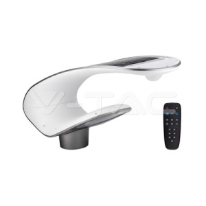 LED Lumina de Gradina cu Incarcare Solara 20W PIR Senzor RF Control 6400K COD: 5506 - Img 3