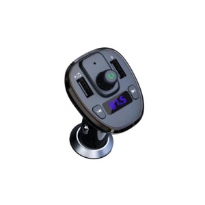 Modulator MP3 SMART cu functie handsfree auto Bluetooth si incarcator auto 18W 12V-24V Cod: XO-BCC05 - Img 3