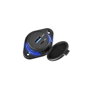 Mufa panou USB QC3.0 + PD Cod: QT037-2 - Img 1