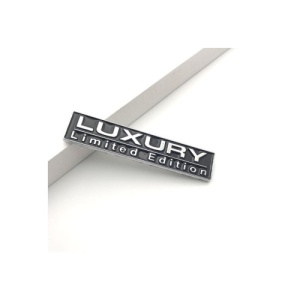Ornament LUXURI 7,5X1,5cm metalic Cod:JST-01 - Img 1