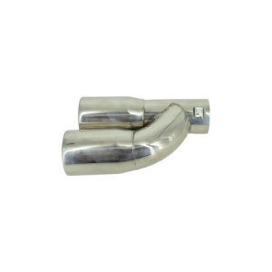 Ornament toba inox, prindere cu surub, intrare 6 cm, lungime 25 cm Cod: SQ01 - Img 2