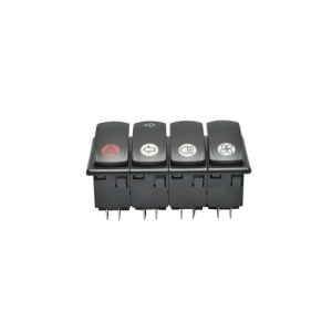 Panou comanda, comutator 4 butoane universal Cod: DISKX46 - Img 2