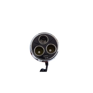 Prelungitor bricheta 3x1 si USB 3100 mA,120W, 12v / 24v, Negru Cod:1514 - Img 3