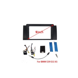 Rama Navigatie 9" cu cablaj si modul canbus compatibila BMW X5 (E53) 2000-2006 Cod: NV3012/ GR2 - Img 2
