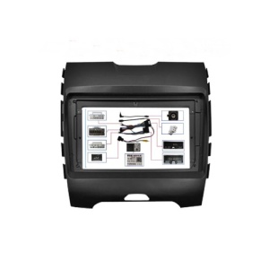Rama Navigatie 9" cu cablaj si modul canbus compatibila Ford Edge 2016-2021 Cod: NV3051/ GR2 - Img 4