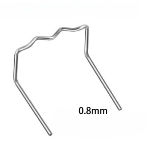Set 100 cleme pentru pistol de reparat obiecte din plastic 0.8mm Cod:K18028-13 - Img 1