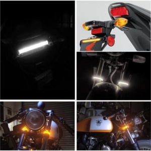 Set banda DRL 12.5cm 12V cu functie de semnalizare dinamica. COD: 8260064â€‹ - Img 2