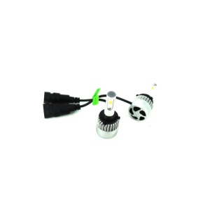 Set Bec 9006 HB4 cu LED S2 chip led Korea 40W , 4800 lumen 6000k 12-24V - Img 1