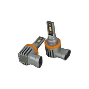 Set Bec H11B cu LED CSP2121 4000 lumen 6000k Voltaj: 12-24V COD: EV12 - Img 1