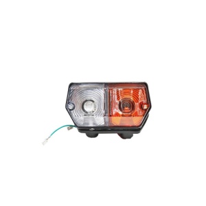 Set lampi semnalizare si pozitie tractor fata, stanga si drapta cu bec 12V U-650 Cod: LSF-1D / LSF-3S - Img 1