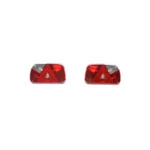 Set lampi spate camion stanga/dreapta cu bec 12V Breckner Germany Cod: BK90924 - Img 1