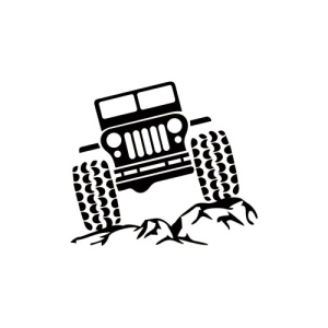 Abtibild "VEHICUL 4x4" diverse culori Cod: J108-13 - Img 1